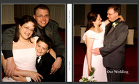 Gruber Wedding Book Pages